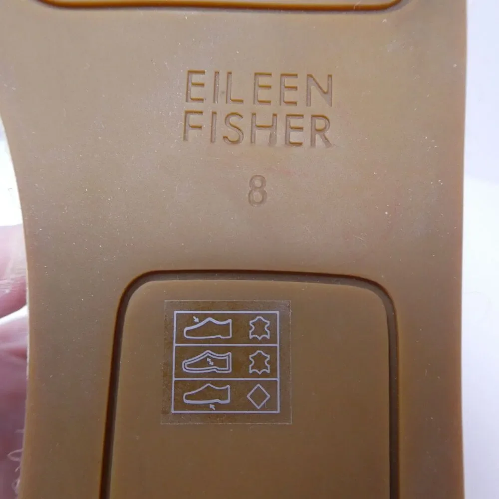 Eileen Fisher Lee Tan Suede Espadrille Flats Sandals
